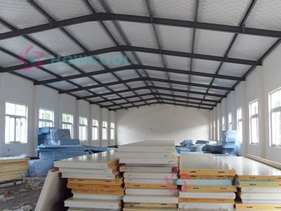 2,300m³ Food Cold Storage Construction Project in WanYuan City